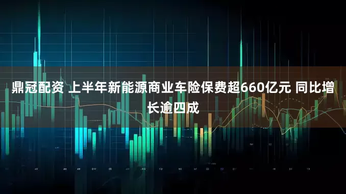 鼎冠配资 上半年新能源商业车险保费超660亿元 同比增长逾四成